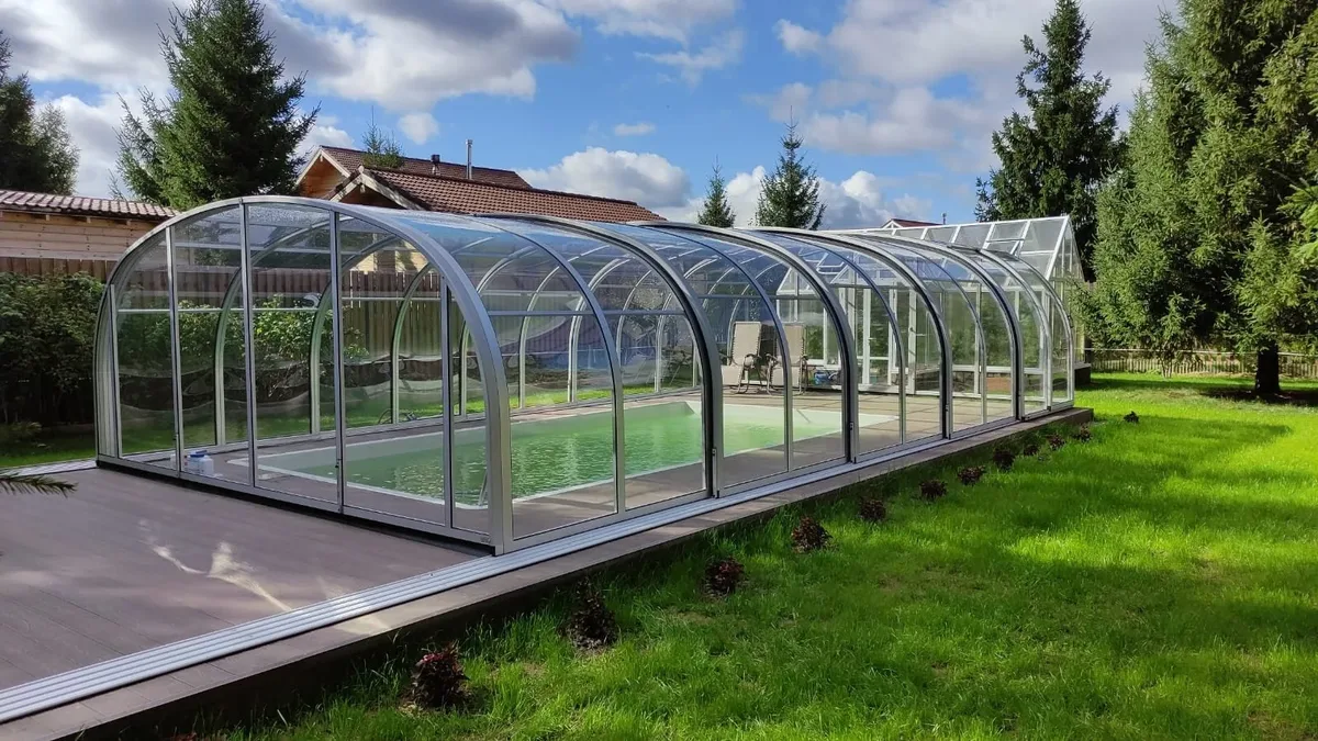 Композитный бассейн Laguna 7 — готовый проект в Волгограде