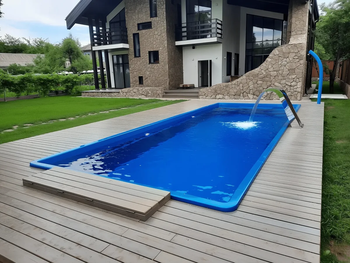 Композитный бассейн Laguna 9 — вид сверху в Волгограде