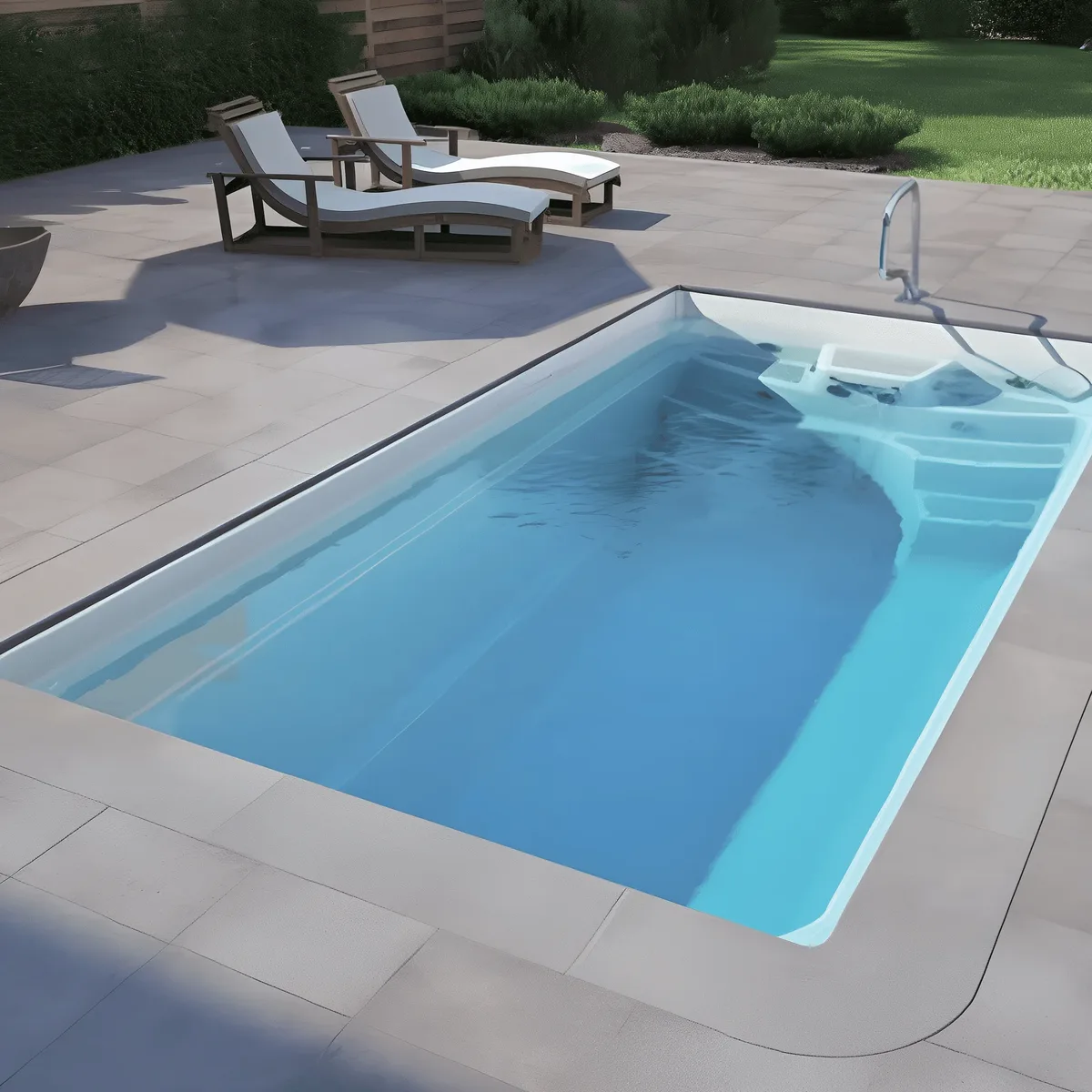 Композитный бассейн Laguna 5 — вид сверху в Волгограде