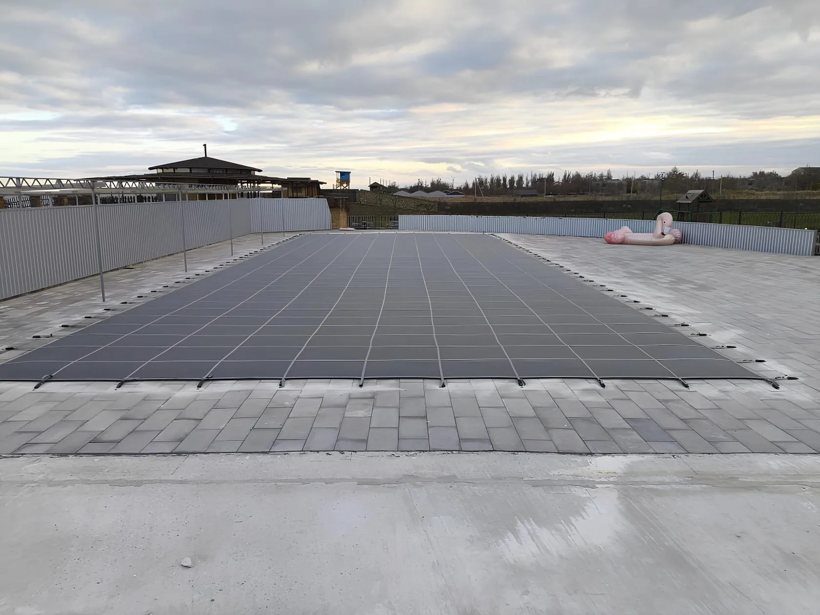 Защитное покрывало для бассейна в Волгограде