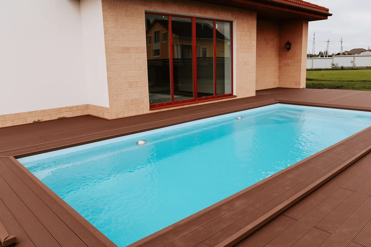 Композитный бассейн Laguna 8 — вид сверху в Волгограде